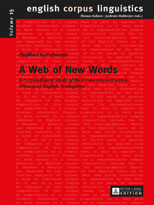 cover image of A Web of New Words